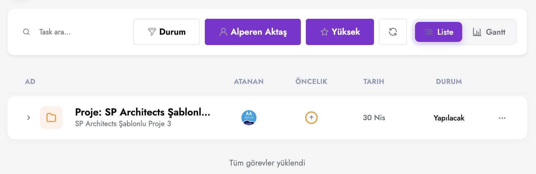 Task Filter