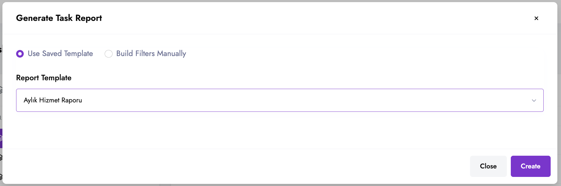 Task Report Generator