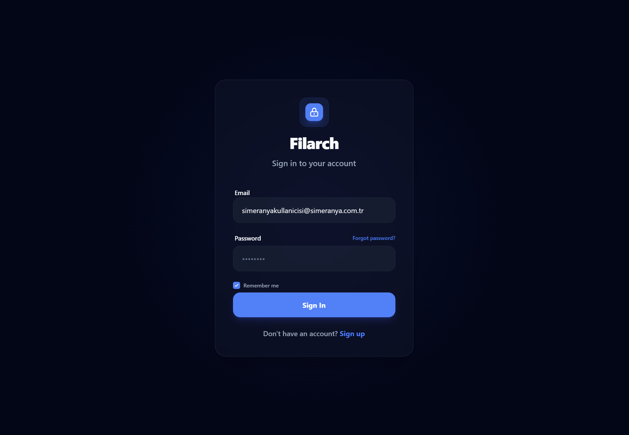 Plugin Giriş Ekranı